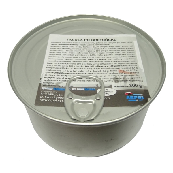 Konserwa WP Fasola po bretońsku 300 g